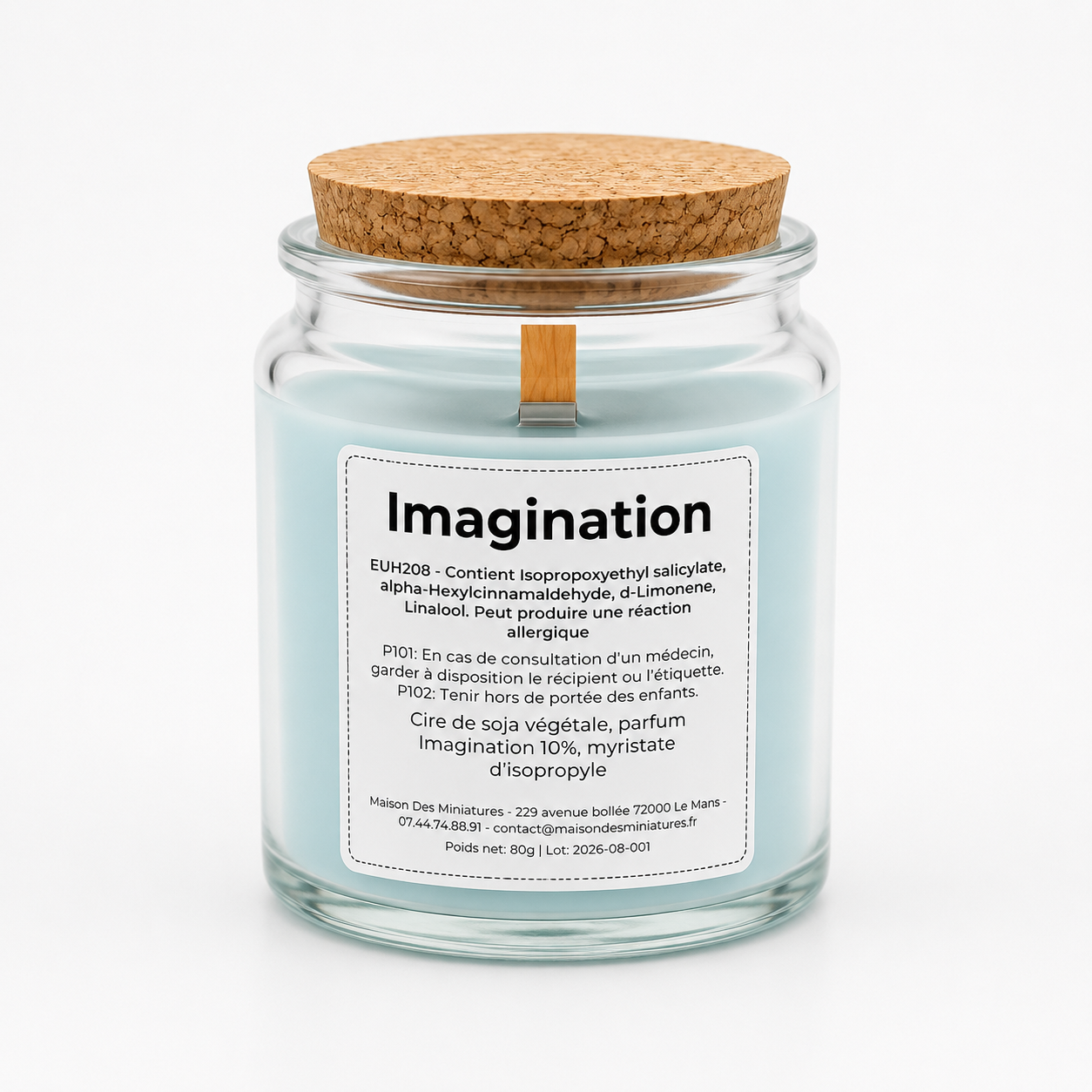 Bougie Imagination 80g