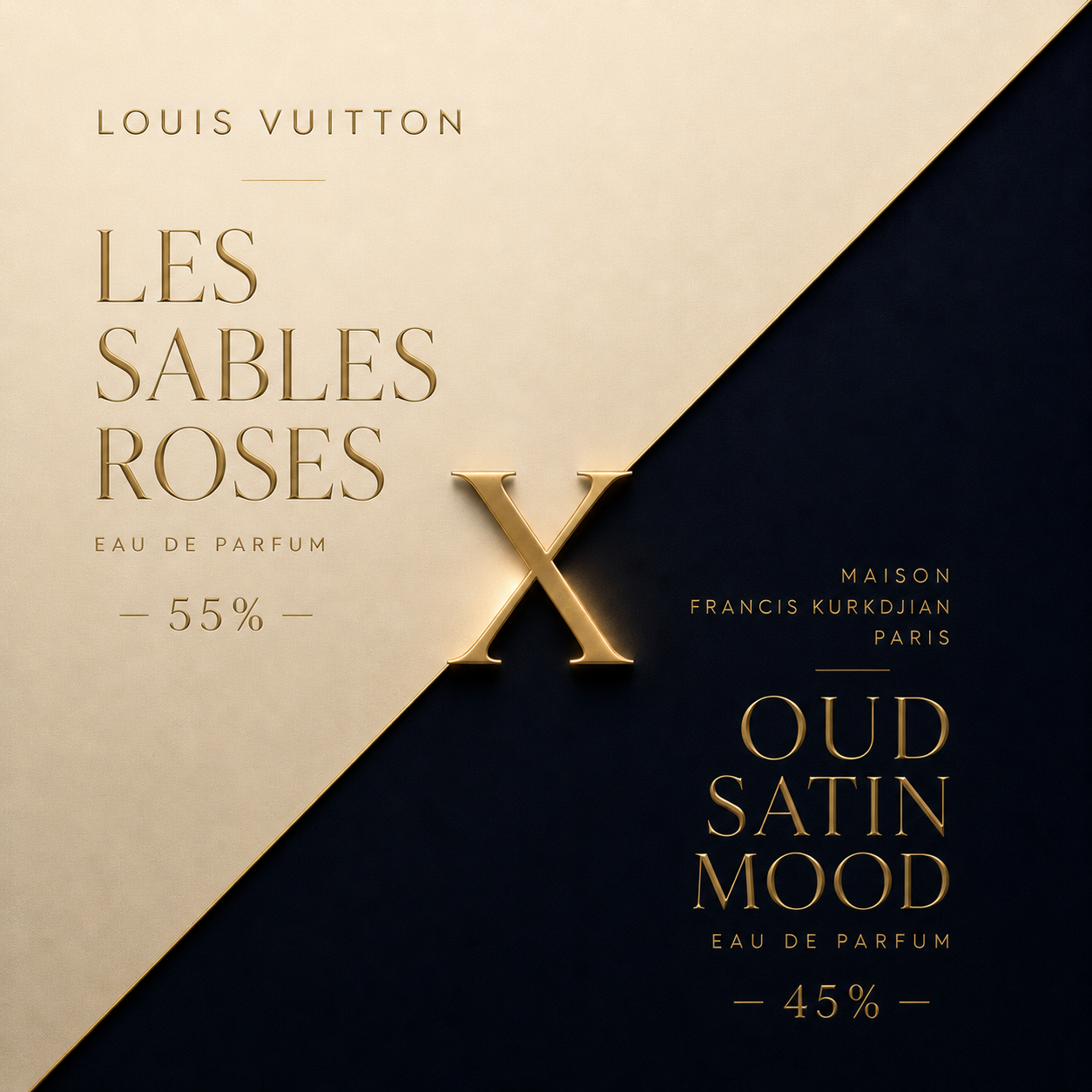Rose Oud satinée