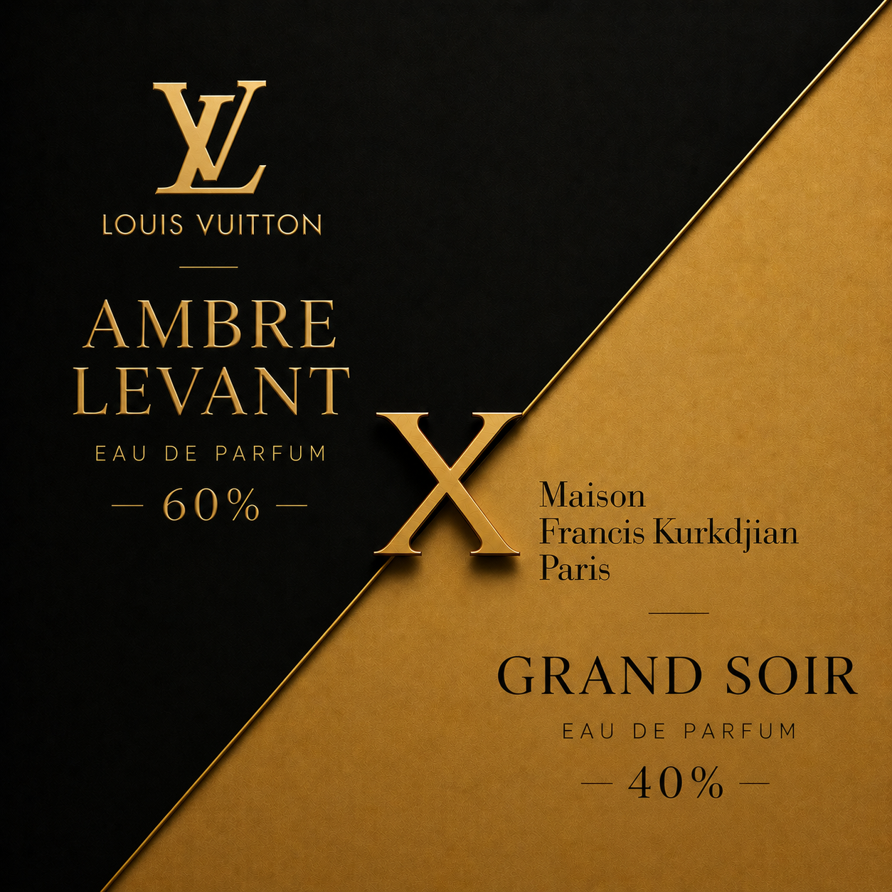 Ambré chaud luxueux